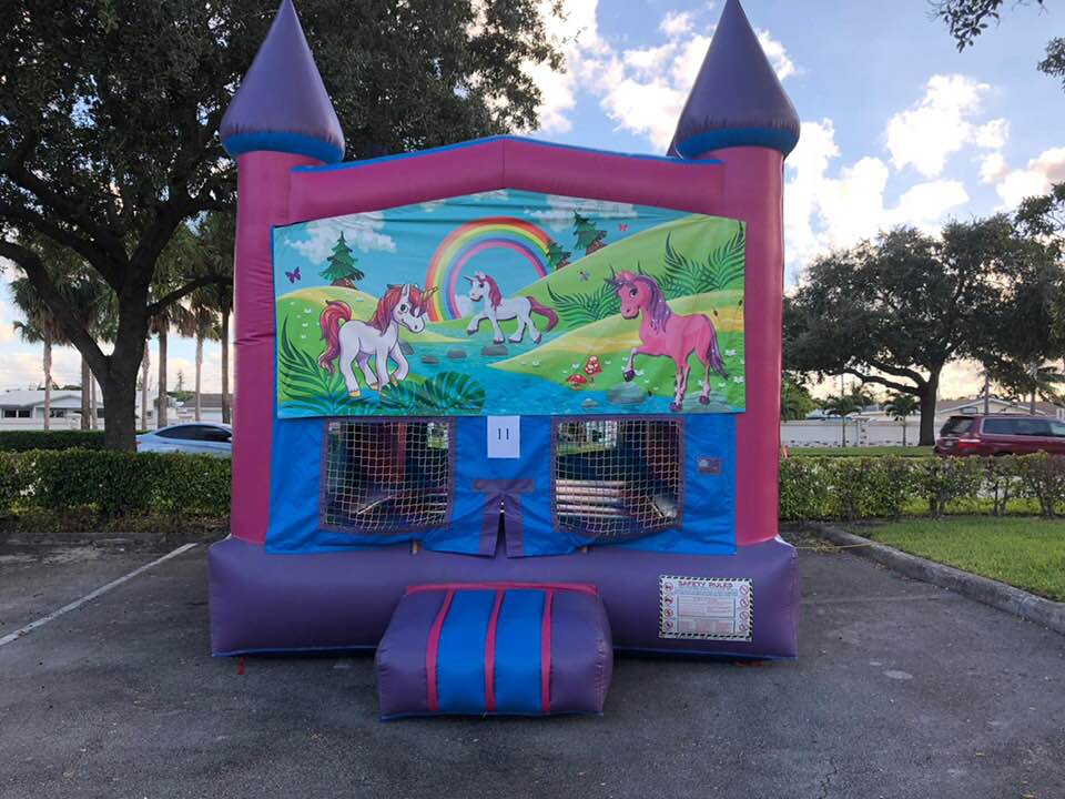 PINK & BLUE CASTLE (UNICORN THEME)