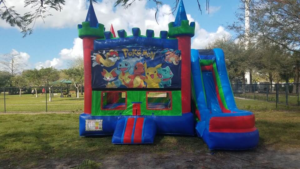 COMBO CASTLE 5N1 GREEN & RED (POKEMON)