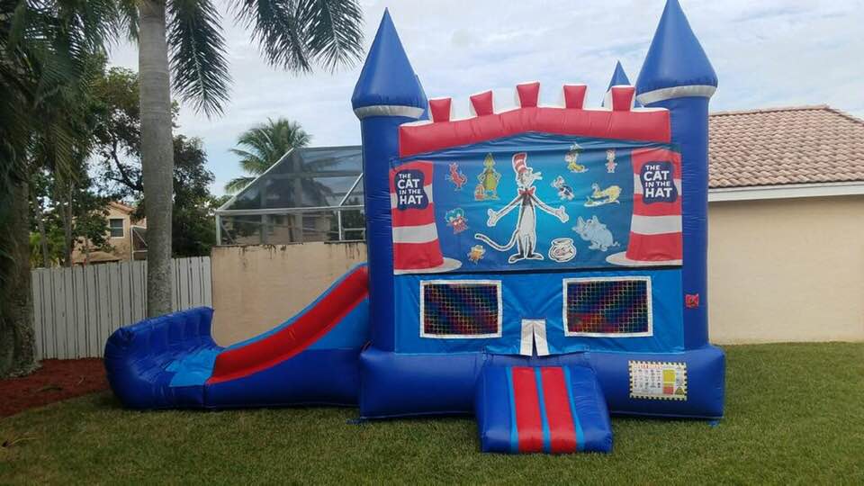 COMBO 3N1 BLUE & RED (CAT IN THE HAT THEME)