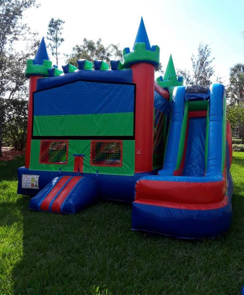 COMBO CASTLE 5N1 GREEN & RED (NO THEME)