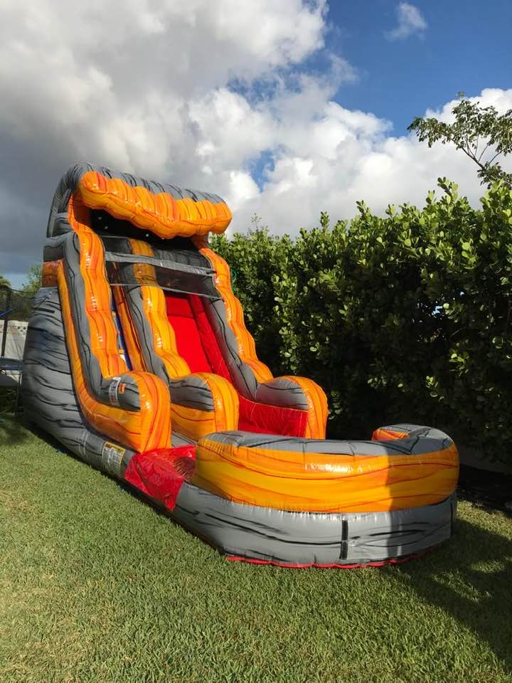 VOLCANIC WATER SLIDE 16'